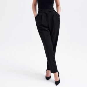 Because of Alice boa. Elegant Black Women's Trousers M